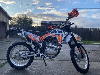 2024 Kayo T2 300 Enduro, белый, 180000 рублей, вид 3