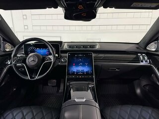 2021 Mercedes-Benz S-Класс 580 Long 4MATIC VII (W223), чёрный, 12550000 рублей, вид 2