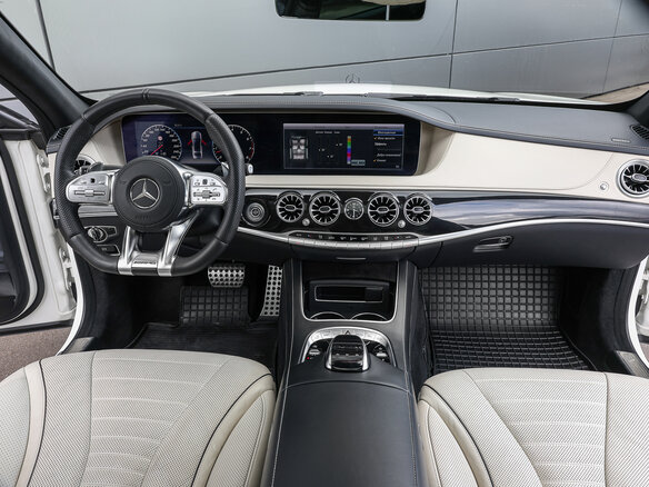 2019 Mercedes-Benz S-Класс 450 Long VI (W222, C217) Рестайлинг, белый, 6898000 рублей - вид 12