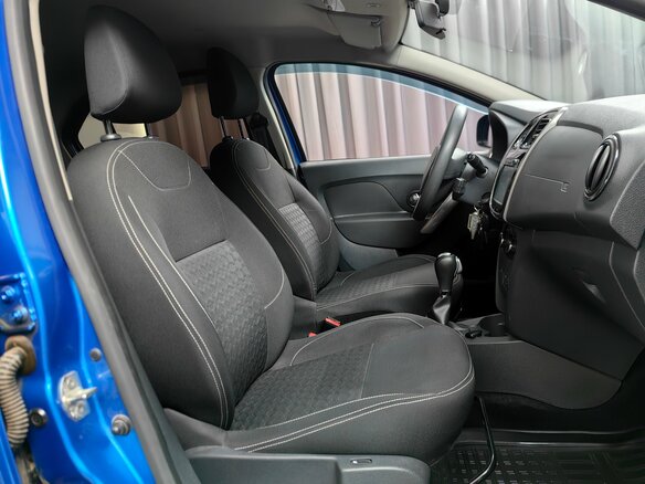 2015 Renault Logan II, синий, 818000 рублей - вид 7