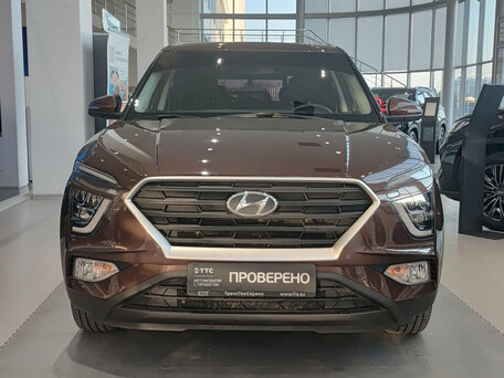 2021 Hyundai Creta II, коричневый, 2436000 рублей, вид 2