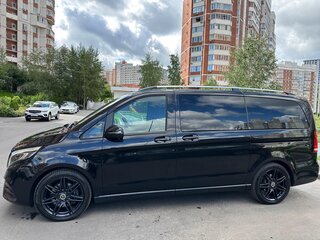 2020 Mercedes-Benz V-Класс Long 250 d длинный III (W447) Рестайлинг, чёрный, 6700000 рублей, вид 4