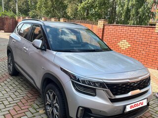 2022 Kia Seltos I Рестайлинг, серебристый, 2650000 рублей, вид 1