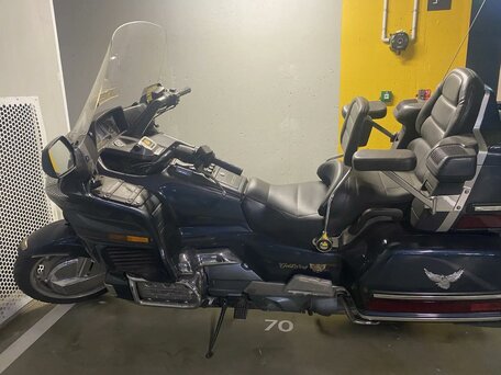 1995 Honda GL 1500 Gold Wing, синий, 800000 рублей, вид 1