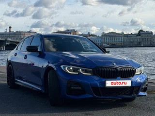 2020 BMW 3 серии 320i xDrive VII (G2x), синий, 3750000 рублей, вид 5