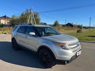 2013 Ford Explorer V, серебристый, 1800000 рублей, вид 3