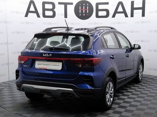 2022 Kia Rio X IV Рестайлинг, синий, 1845000 рублей, вид 3