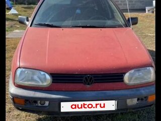 1992 Volkswagen Golf III, красный, 27000 рублей, вид 1
