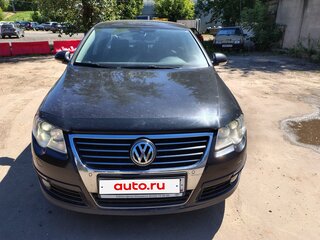 2009 Volkswagen Passat B6, чёрный, 590000 рублей, вид 3