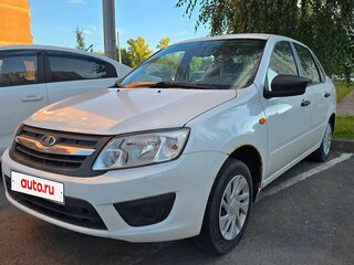 2017 Lada (ВАЗ) Granta I, белый, 560000 рублей, вид 2