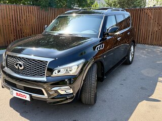 2015 Infiniti QX80 I Рестайлинг, чёрный, 3300000 рублей, вид 4
