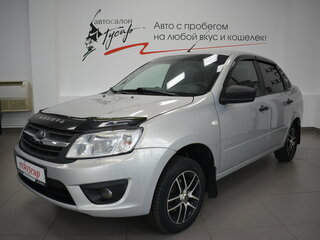 2017 Lada (ВАЗ) Granta I, серебристый, 419000 рублей, вид 1
