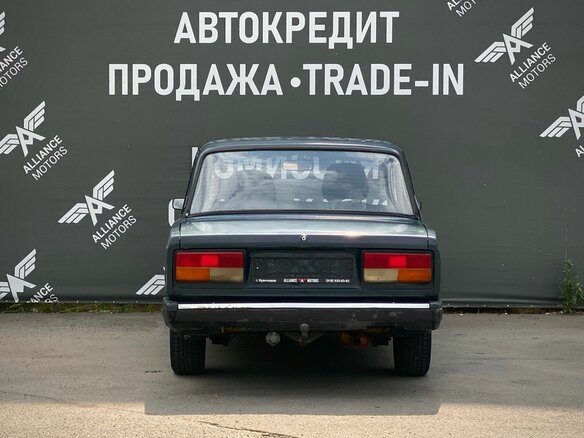 2001 Lada (ВАЗ) 2107, зелёный - вид 4