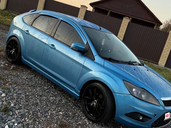 2008 Ford Focus II Рестайлинг, голубой, 490000 рублей - вид 8