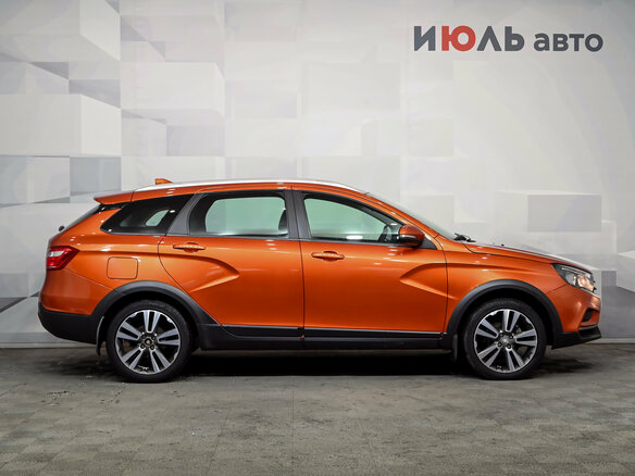 2019 Lada (ВАЗ) Vesta SW Cross I, оранжевый - вид 9