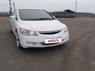 2008 Honda Civic VIII Рестайлинг, белый, 700000 рублей, вид 1