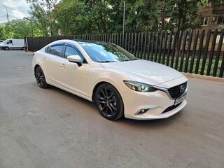 2016 Mazda 6 III (GJ) Рестайлинг, белый, 1775000 рублей, вид 3