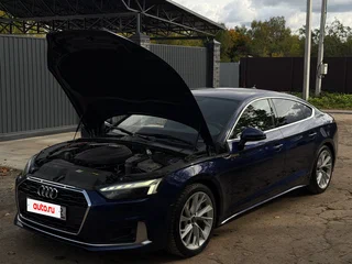2022 Audi A5 Sportback 45 TFSI II (F5) Рестайлинг, синий, 3750000 рублей, вид 4