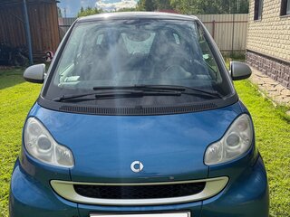 2008 Smart Fortwo II, синий, 615000 рублей, вид 2