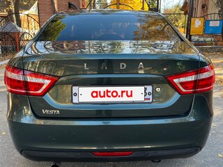 2017 Lada (ВАЗ) Vesta I, зелёный, 850000 рублей, вид 4