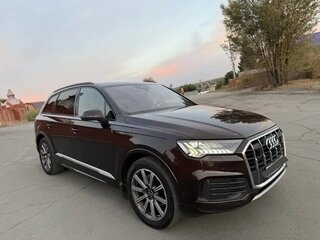 2020 Audi Q7 45 TDI II (4M) Рестайлинг, коричневый, 6750000 рублей, вид 1