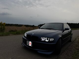 2002 BMW 3 серии 320i IV (E46) Рестайлинг, синий, 1530000 рублей, вид 4