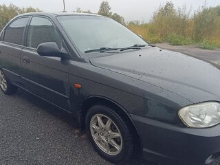 2009 Kia Spectra I Рестайлинг 2, чёрный, 285000 рублей, вид 5