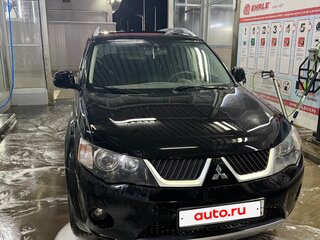 2007 Mitsubishi Outlander II, чёрный, 895000 рублей, вид 1