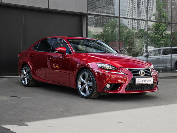 2014 Lexus IS 250 III, красный - вид 2