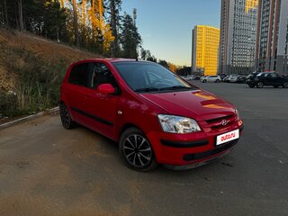2004 Hyundai Getz I, красный, 440000 рублей, вид 1