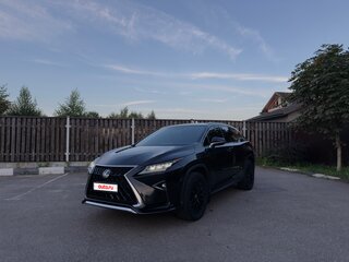 2016 Lexus RX 200t IV, чёрный, 3520000 рублей, вид 1