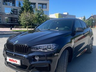 2016 BMW X6 M50d II (F16), чёрный, 4095000 рублей, вид 2