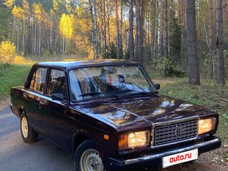 2008 Lada (ВАЗ) 2107, пурпурный, 180000 рублей, вид 2