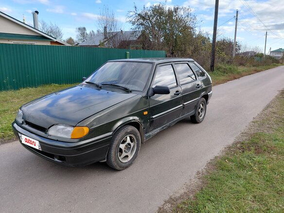 2006 Lada (ВАЗ) 2114, зелёный, 87000 рублей