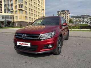 2014 Volkswagen Tiguan I Рестайлинг, красный, 1490000 рублей, вид 1