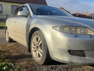 2007 Mazda 6 I (GG) Рестайлинг, серебристый, 500000 рублей, вид 4