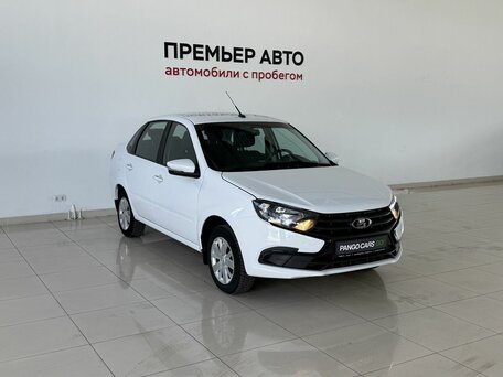 2022 Lada (ВАЗ) Granta I Рестайлинг, белый, 635000 рублей, вид 3