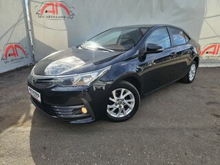 2018 Toyota Corolla XI (E160, E170, E180) Рестайлинг 1, чёрный, 1499000 рублей, вид 2