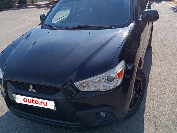 2011 Mitsubishi ASX I, чёрный, 800000 рублей - вид 1