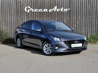 2021 Hyundai Solaris II Рестайлинг, серый, 1450000 рублей, вид 3