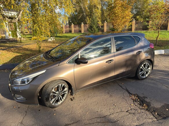 2014 Kia Ceed II, коричневый, 1750000 рублей - вид 6