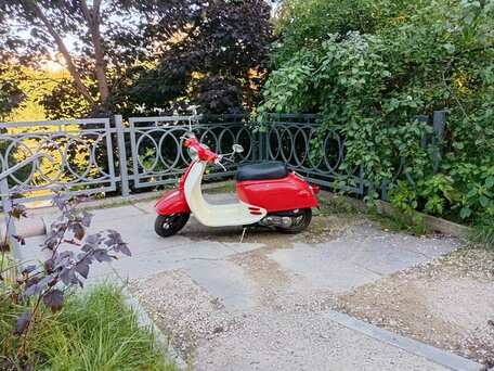 1995 Honda Giorno, пурпурный, 65000 рублей, вид 2