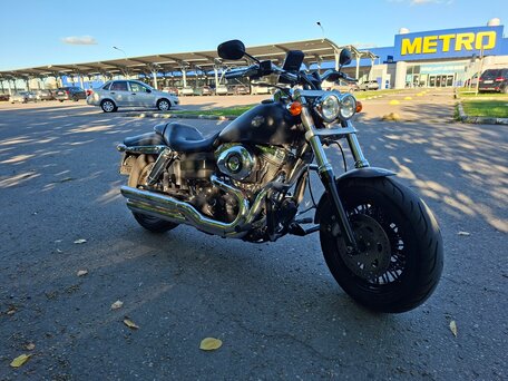 2012 Harley-Davidson Fat Bob, чёрный, 700000 рублей, вид 5