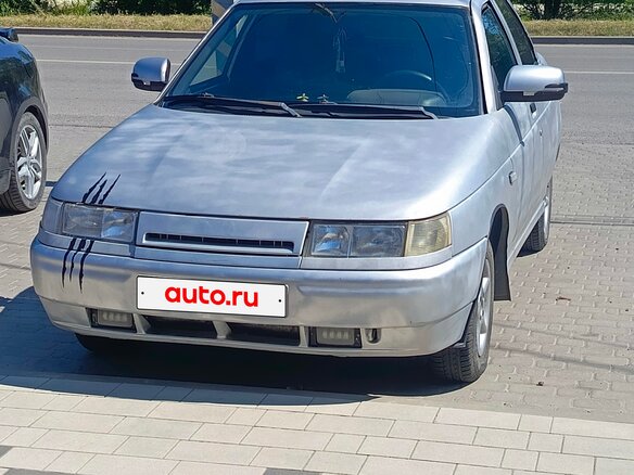 2003 Lada (ВАЗ) 2110, серебристый, 240000 рублей