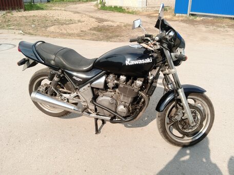 1995 Kawasaki ZR 1100 Zephyr, чёрный, 390000 рублей, вид 2