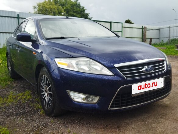 2008 Ford Mondeo IV, синий, 600000 рублей - вид 5