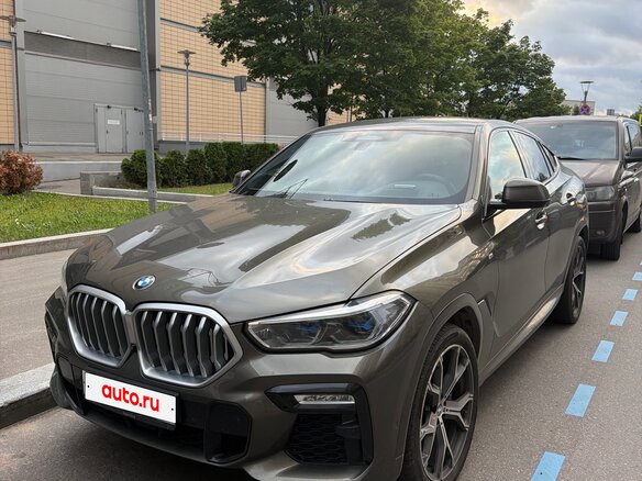 2020 BMW X6 30d III (G06), зелёный, 7380000 рублей