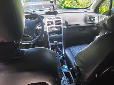 2006 Peugeot 307 I Рестайлинг, синий, 390000 рублей, вид 4