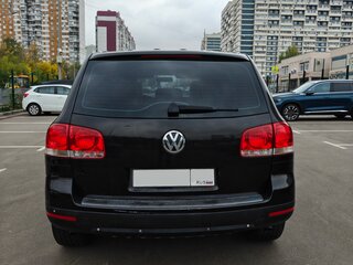 2006 Volkswagen Touareg I, чёрный, 830000 рублей, вид 5