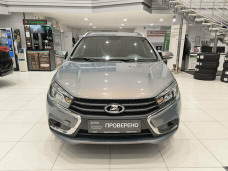 2022 Lada (ВАЗ) Vesta SW I, серый, 1080000 рублей, вид 2